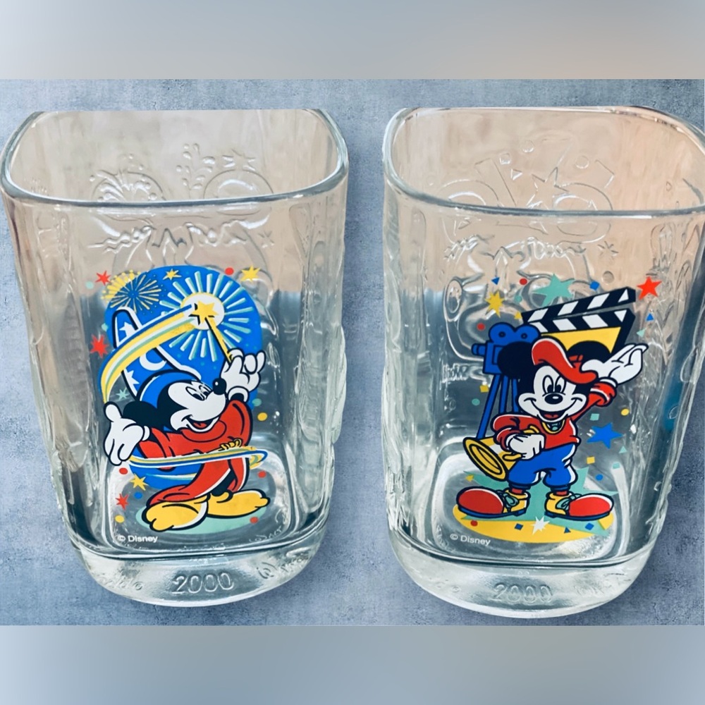 Two Vintage Micky Mouse collectors Cups